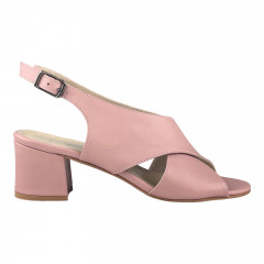 Босоножки Женские кожаные POYRAZ 796 pudra