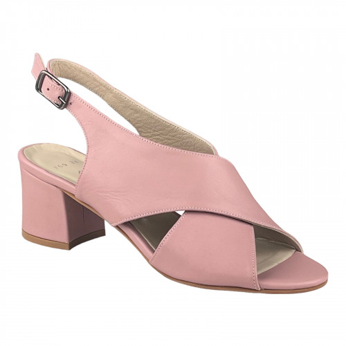 Босоніжки Жіночі шкіряні POYRAZ 796 pudra