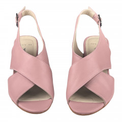 Босоножки Женские кожаные POYRAZ 796 pudra