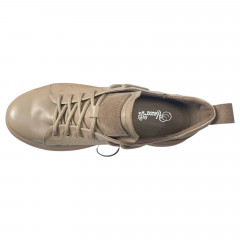 Кроссовки женские кожаные ALEXA 615 бежевые