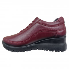 Туфли женские кожаные VIOLETA 2029 12 бордовые