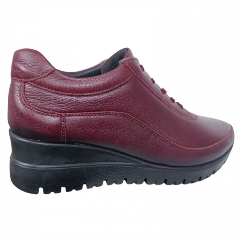 Туфли женские кожаные VIOLETA 2029 12 бордовые