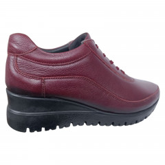 Туфли женские кожаные VIOLETA 2029 12 бордовые