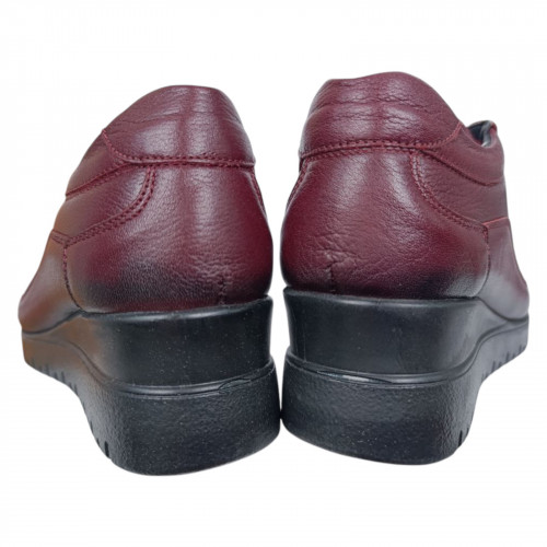 Туфли женские кожаные VIOLETA 2029 12 бордовые