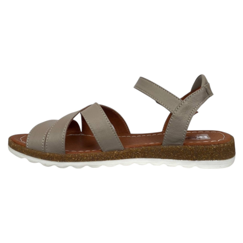 Босоножки женские BLESSO C209 14 кожаные бежевые