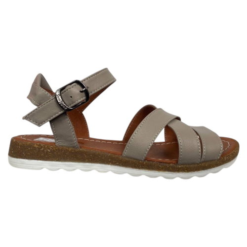 Босоножки женские BLESSO C209 14 кожаные бежевые