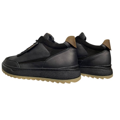 Черевики чоловічі шкіряні HAMMA 365 01 чорні хутро