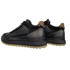 Черевики чоловічі шкіряні HAMMA 365 01 чорні хутро