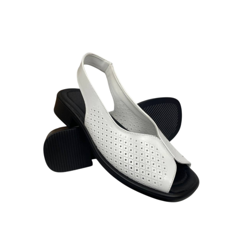 Босоножки женские кожаные FOOT STEP 488 05 белые