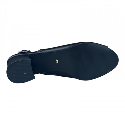 Босоніжки Жіночі шкіряні POYRAZ 868 чорний