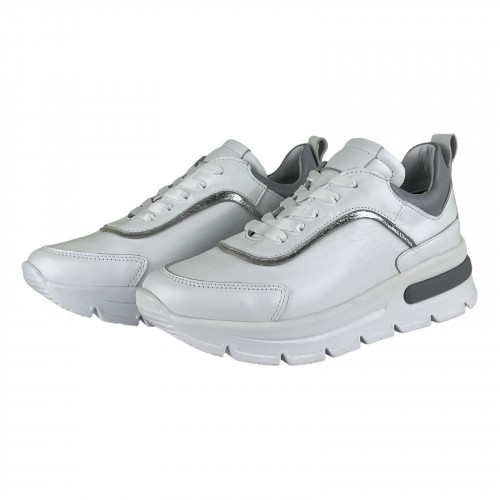 Кроссовки Женские кожаные VLADEKS 1259 белый