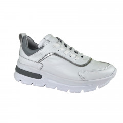 Кроссовки Женские кожаные VLADEKS 1259 белый