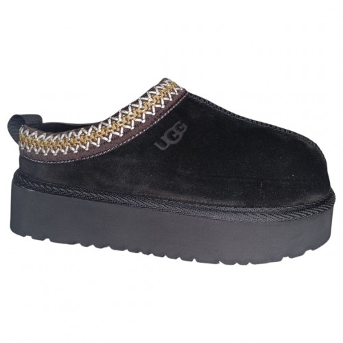 Угги жіночі замшеві UGG 1122553 чорний хутро