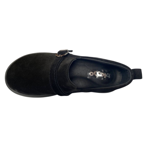 Лоферы женские замшевые BLESSO 257 01 черные