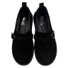 Лоферы женские замшевые BLESSO 257 01 черные