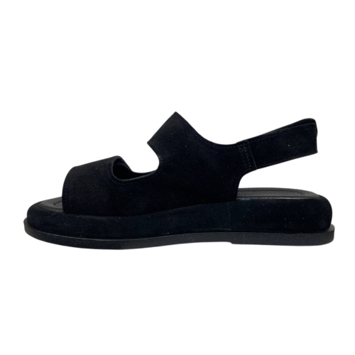 Босоножки женские замшевые FOOT STEP 219 01 черные