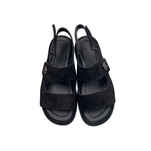 Босоножки женские замшевые FOOT STEP 219 01 черные