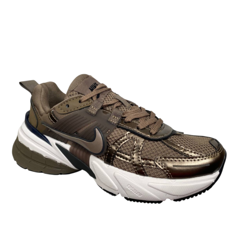 Кросівки жіночі текстильні NIKE VK-11 коричневі 