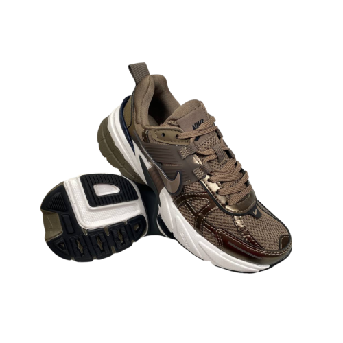 Кросівки жіночі текстильні NIKE VK-11 коричневі 