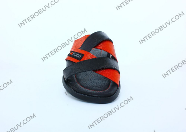 Шльопанці Чоловічі шкіряні CAIMAN T5 чорний