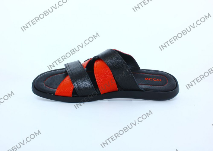 Шльопанці Чоловічі шкіряні CAIMAN T5 чорний