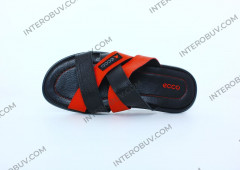 Шлепанцы Мужские кожаные CAIMAN T5 черный