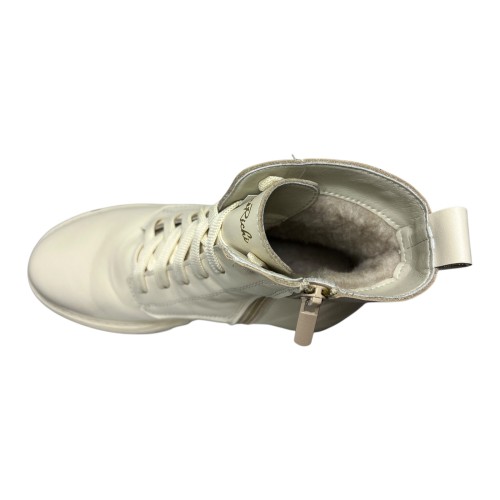 Ботинки женские кожаные DINO RICHI 185 150 молочный мех