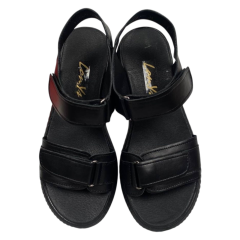 Босоножки женские кожаные LONYS 520/1 01 черные