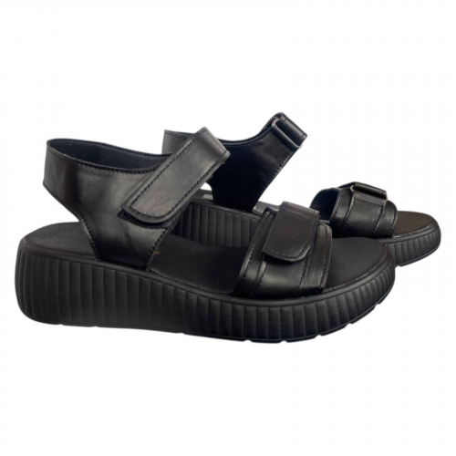 Босоножки женские кожаные LONYS 520/1 01 черные