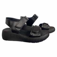 Босоножки женские кожаные LONYS 520/1 01 черные