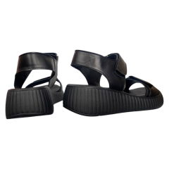 Босоножки женские кожаные LONYS 520/1 01 черные