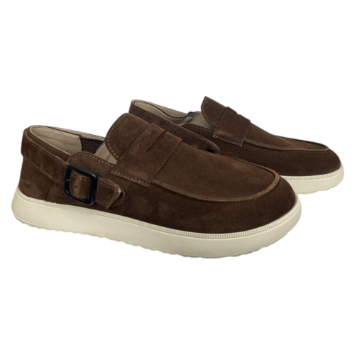 Лоферы женские замшевые MARCCO klogg шоколад