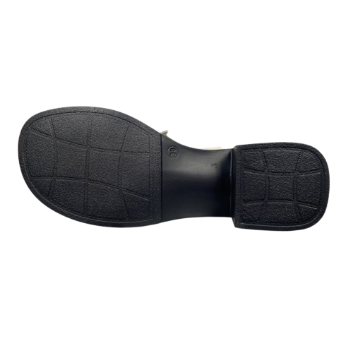 Шлепки женские кожаные FOOT STEP 246 04 лотос