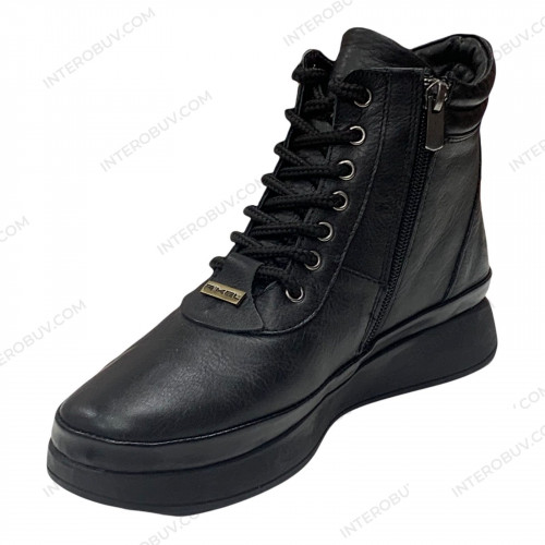 Черевики Жіночі шкіряні CANBERK RKL 2890 чорний