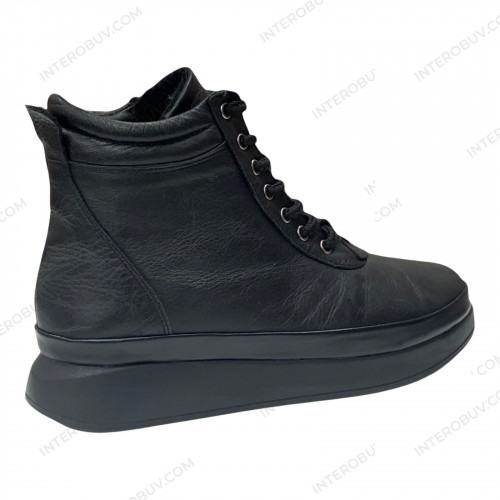 Черевики Жіночі шкіряні CANBERK RKL 2890 чорний