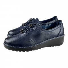 Туфли Женские кожаные GUKKER 7822 синий