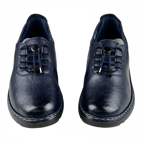 Туфли Женские кожаные GUKKER 7822 синий