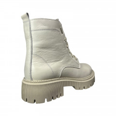 Ботинки женские кожаные DINO RICHI 185 150 бежевый мех 