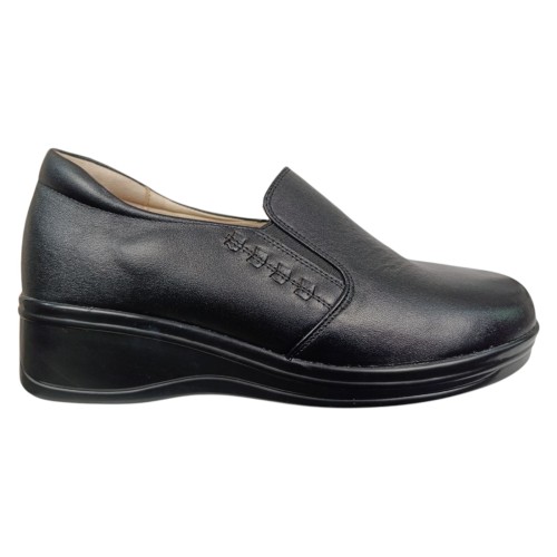 Туфли женские кожаные BODRUM 7160 черные