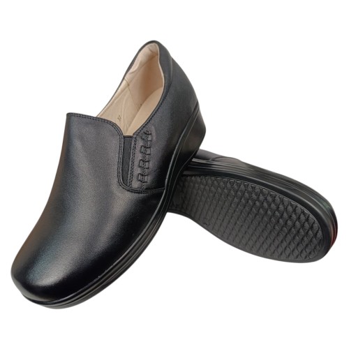 Туфли женские кожаные BODRUM 7160 черные