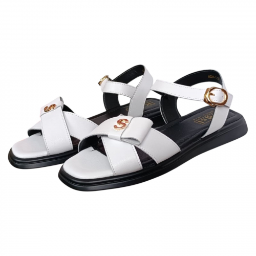 Босоножки женские кожаные KDSL H024-1 whitei 