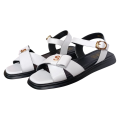 Босоножки женские кожаные KDSL H024-1 whitei