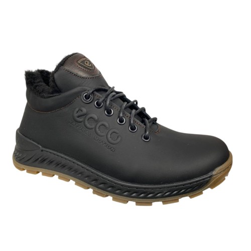 Черевики чоловічі шкіряні BARZONI 223 чорні хутро