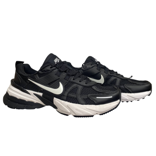 Кроссовки мужские текстильные NIKE VK-4 черно-белые