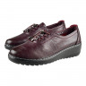 Туфли женские кожаные GUKKER 7823 бордо