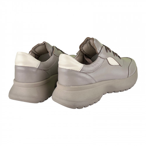 Кроссовки Женские кожаные VLADEKS 1252 бежевый