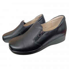 Туфли женские кожаные BODRUM 7162 черные