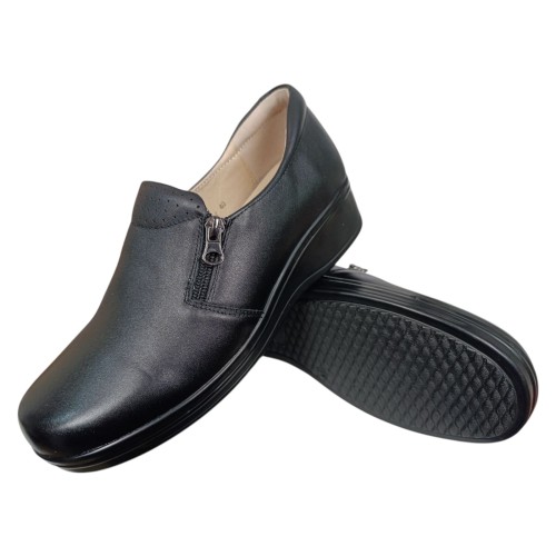 Туфли женские кожаные BODRUM 7162 черные