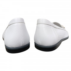 Лоферы женские кожаные TANGO 35 05 белые