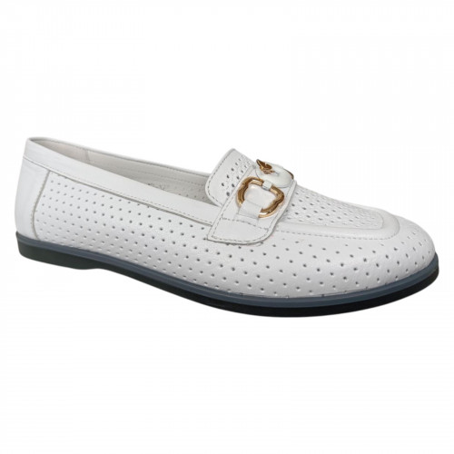 Лоферы женские кожаные TANGO 35 05 белые